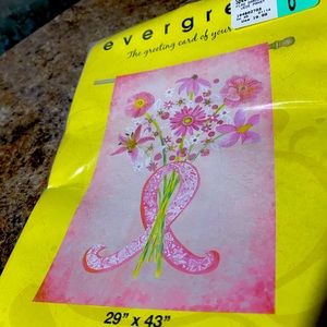 Breast cancer awareness flag